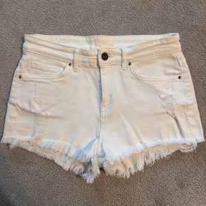 H&M White Shorts